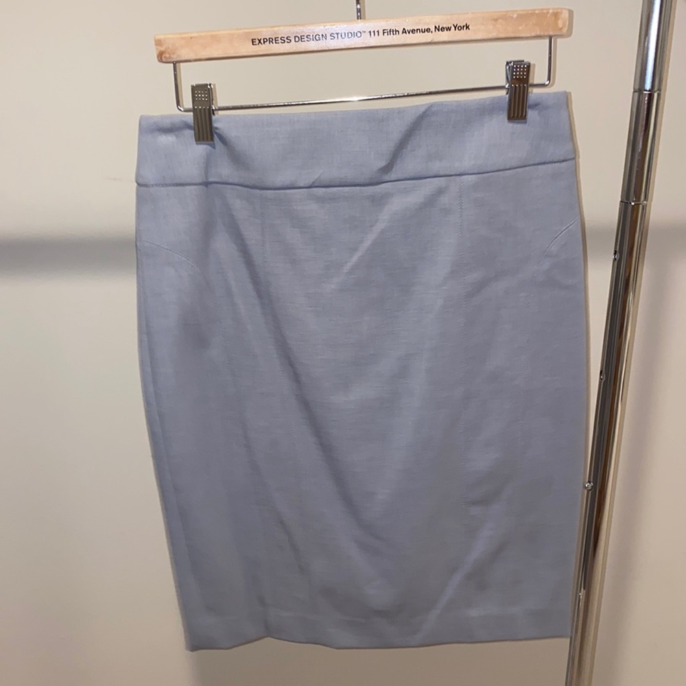 Gray express pencil skirt size 8